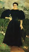 Henri Rousseau Portrait of a Woman painting